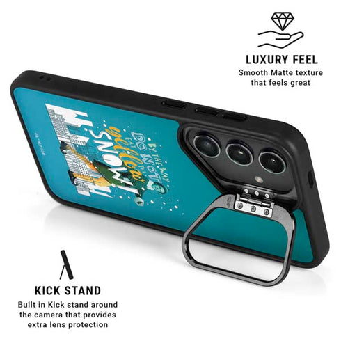 Elf Buddy Don’t Eat Yellow Snow Galaxy S24 FE Kickstand Case